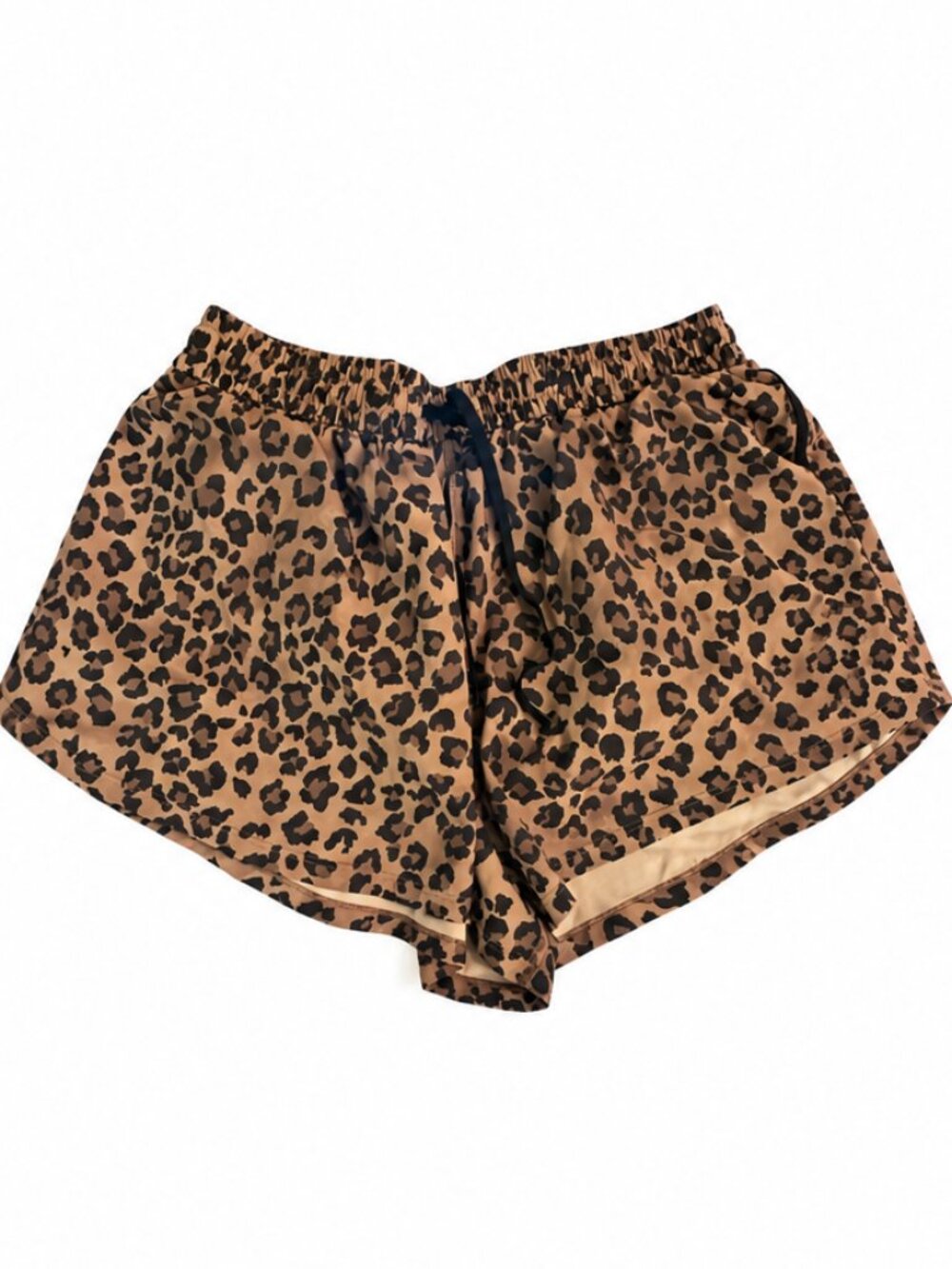 Lululemon Swift Relaxed High-Rise Running Shorts 2.5" Leopard Size M